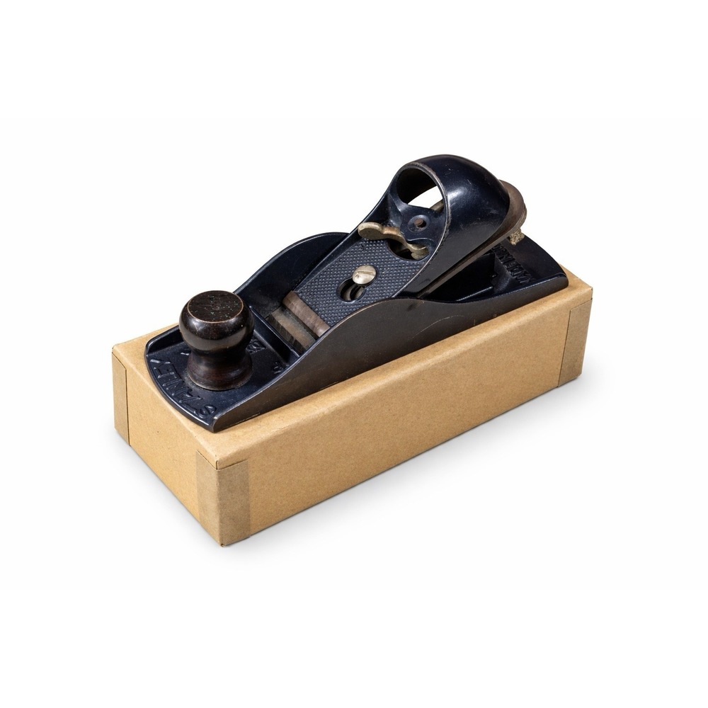 Stanley No. 220 Block Plane Vintage USA Made w/‎ Original Box 7" Carpenter Tool